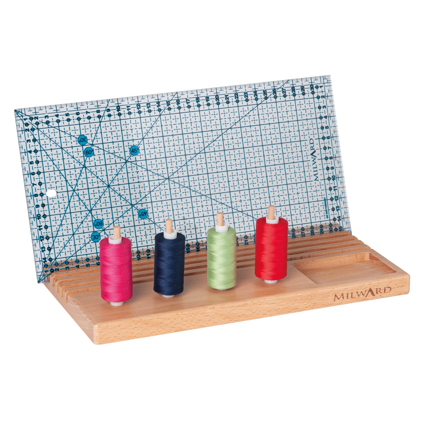 Ruler & Template Rack with Spool Storage