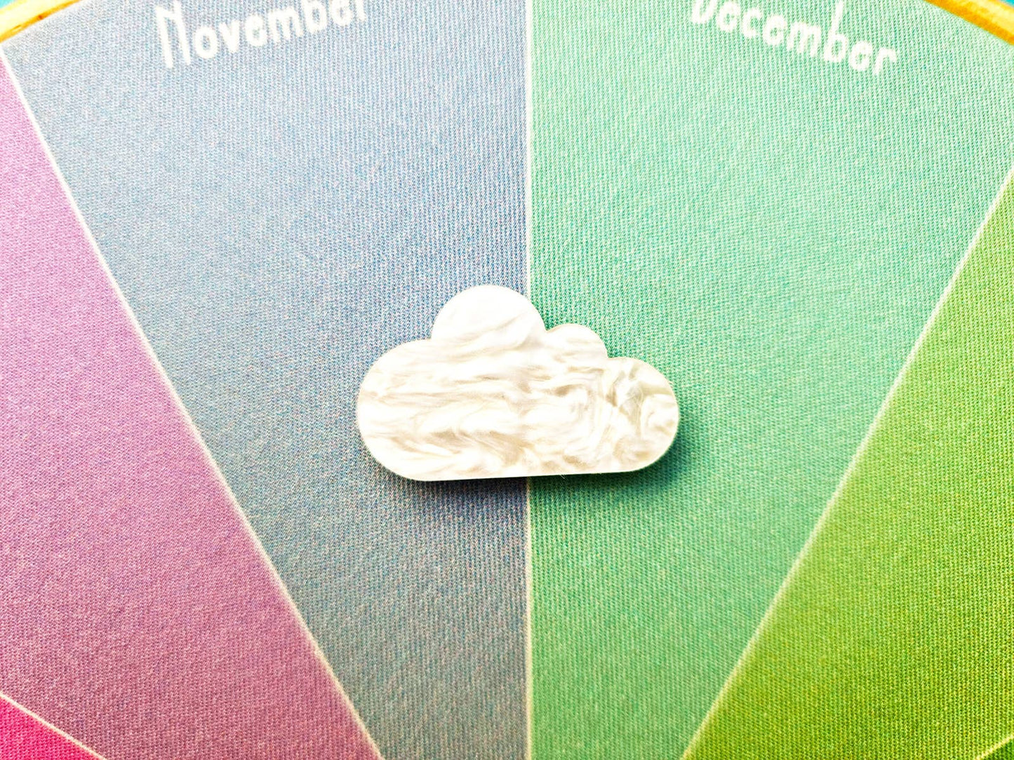 Cloud Magnetic Needle Minder, for Embroidery & Cross Stitch