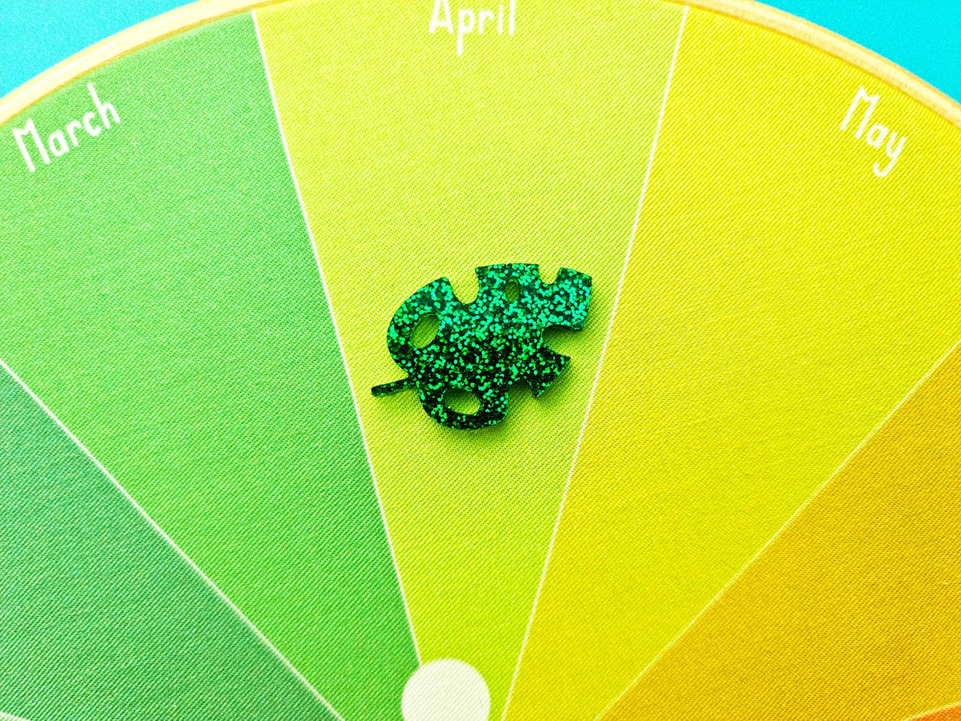 Monstera Leaf Plant Magnetic Needle Minder