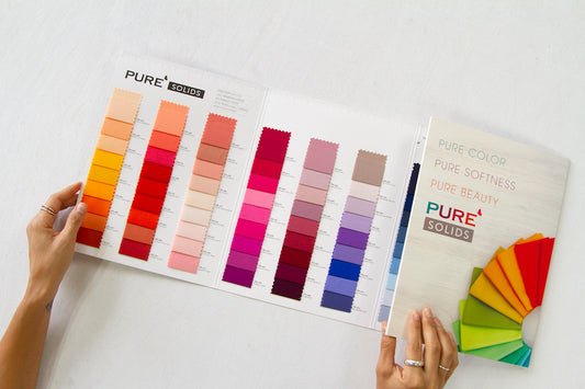 Pure Solids Shade Card 2026