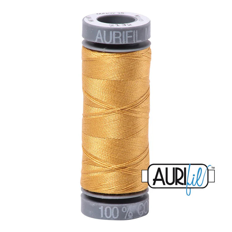 2132 Tarnished Gold - 28wt small spool