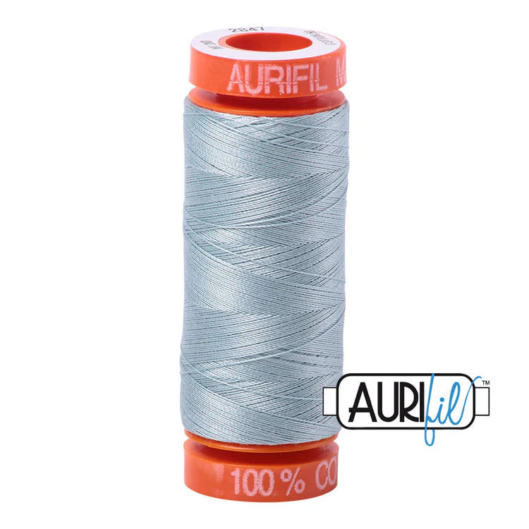 2847 Bright Grey Blue - 50wt large spool