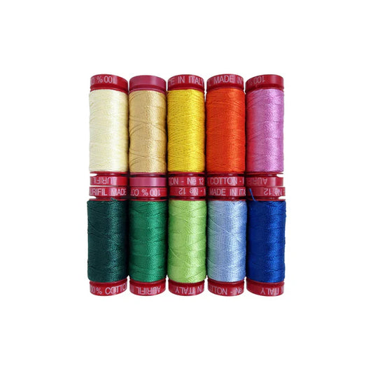 Aurifil 12wt cotton thread - Groove by Emily Van Hoff