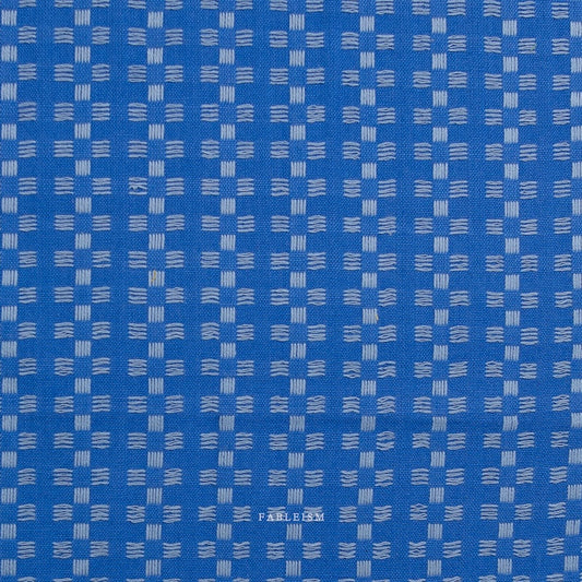MAY Fine and Dandy - Bright Blue Basketweave