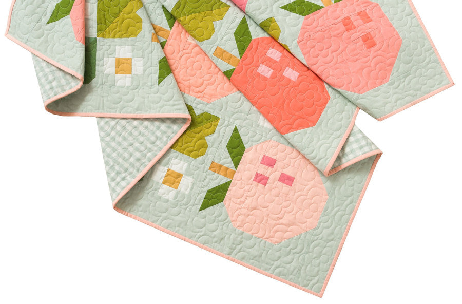 Pineberry quilt - paper pattern