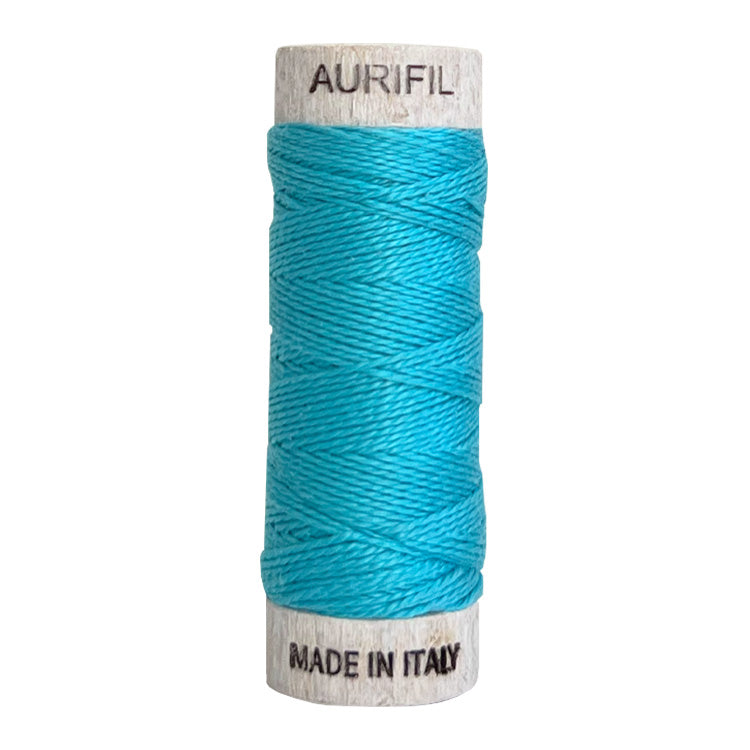 5005 Bright Turquoise - Aurifil 8wt