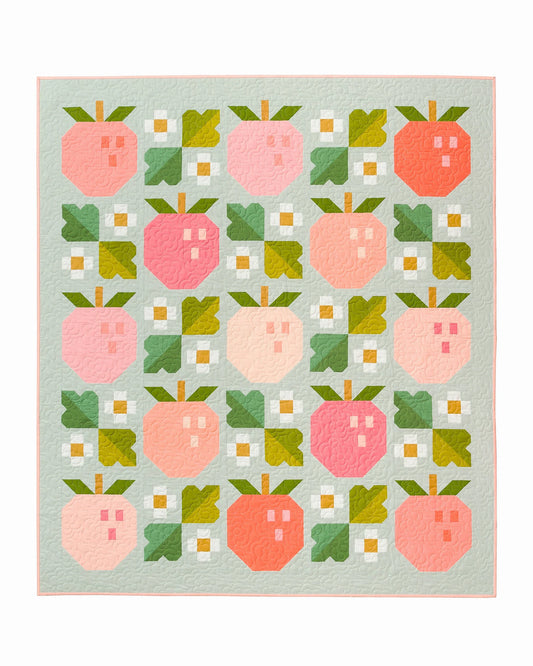 Pineberry quilt - paper pattern