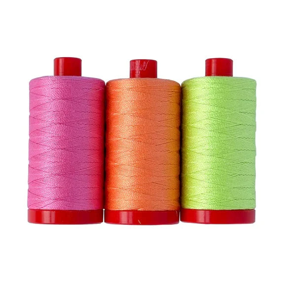 Tula Pink X Aurifil - 12wt Neons