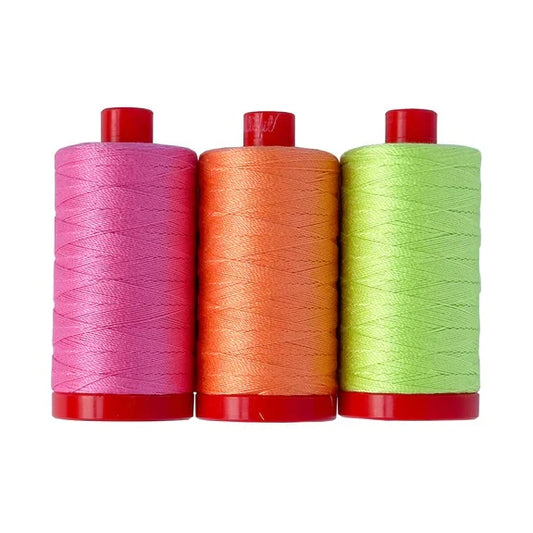 Tula Pink X Aurifil - 12wt Neons