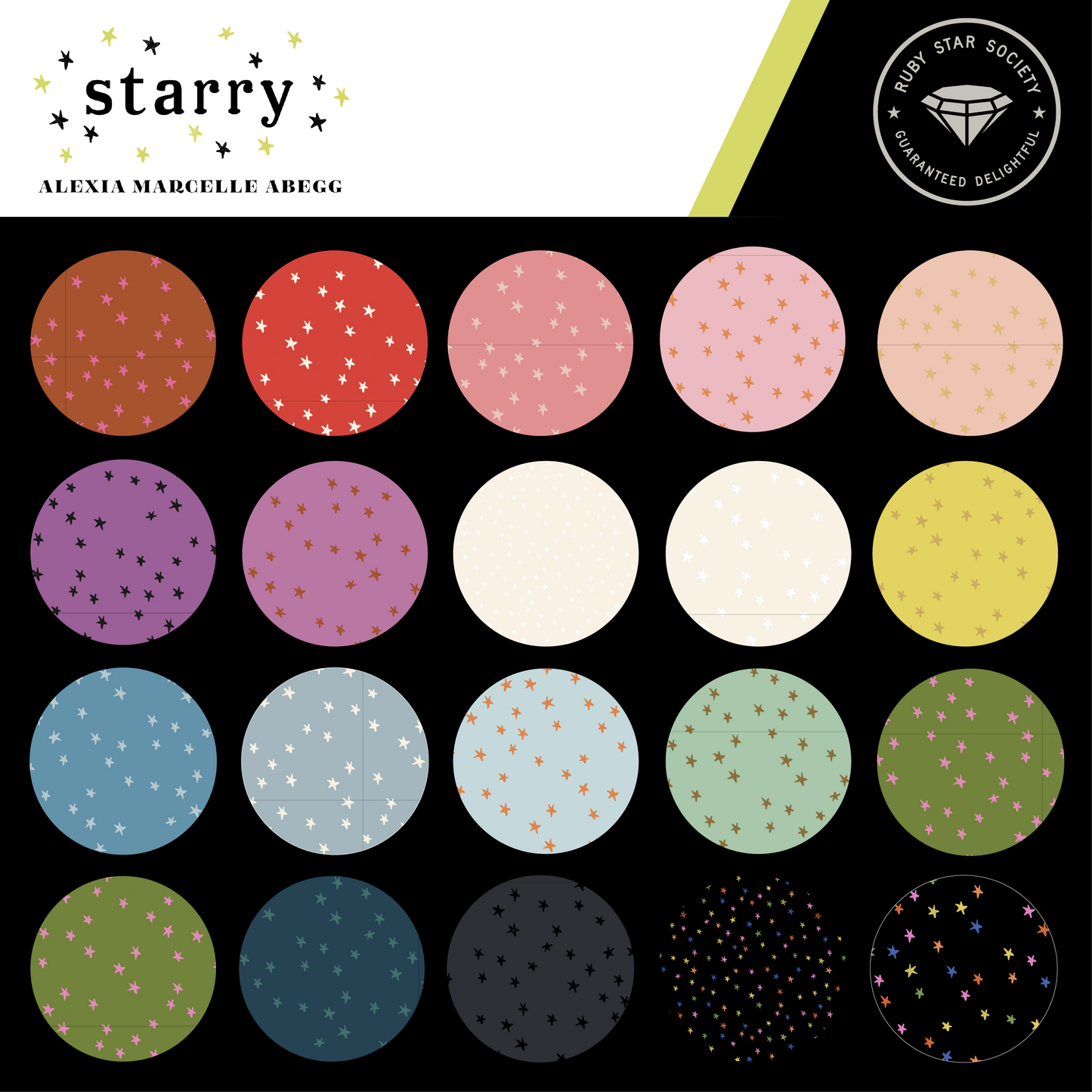 Starry Mini Charm Pack (2025 colours)