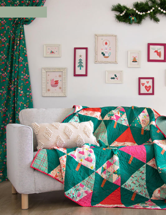 Evergreen & Jolly quilt bundle - Christmas in Color