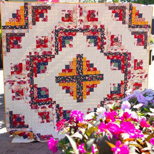 NEW Floral Maze quilt bundle - FREE pattern