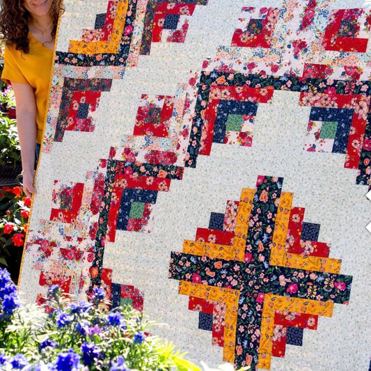 NEW Floral Maze quilt bundle - FREE pattern