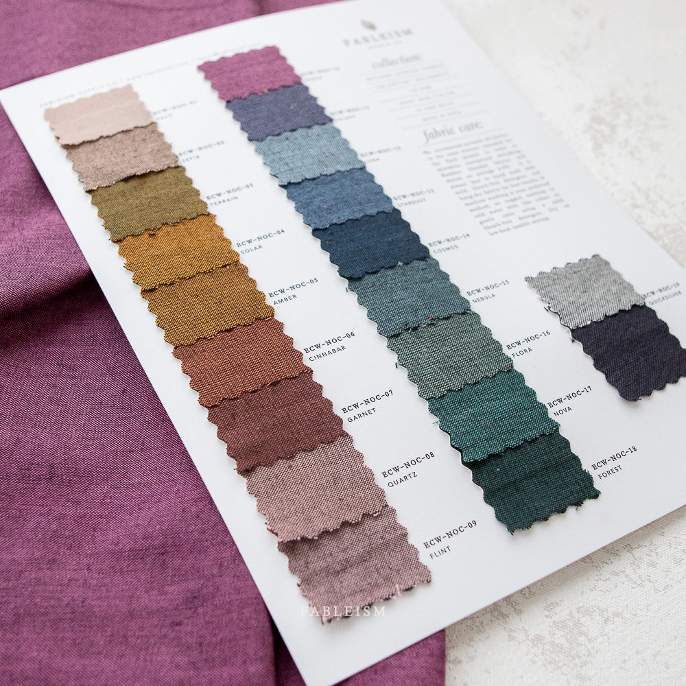 Nocturne Chambray - Quicksilver