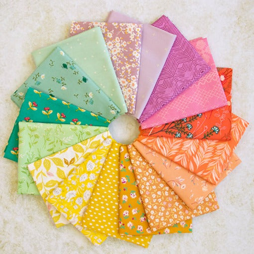 AGF Sewcialites Wildflower 16 Fat Qtr Bundle Curated by Christina West