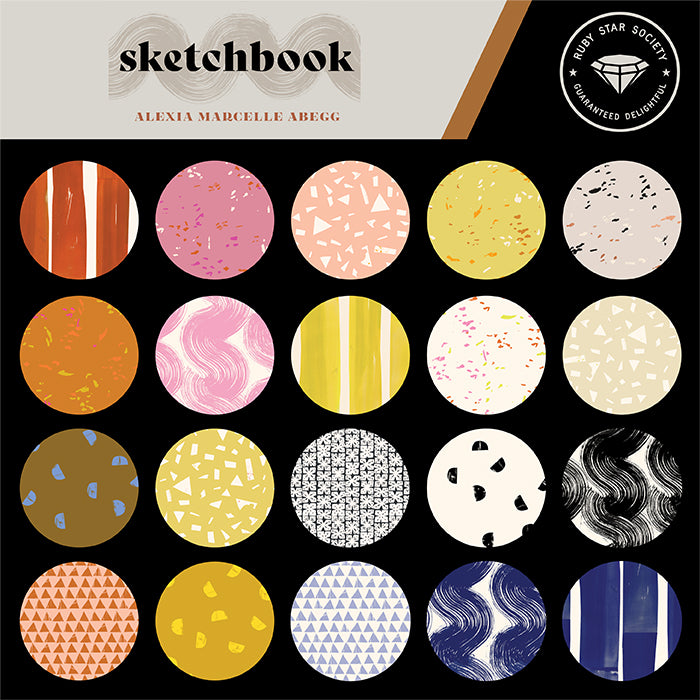 Sketchbook Mini Charm Pack