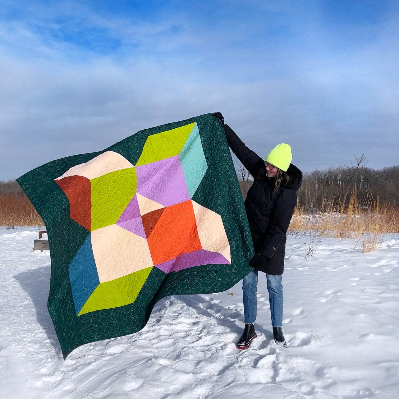 North Cross quilt pattern