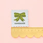 Bows woven sewing and quilting labels