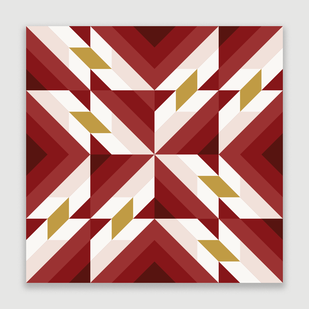 Star Lake quilt pattern