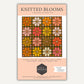 Knitted Blooms quilt pattern