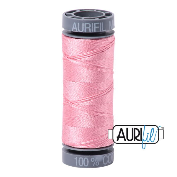 Aurifil 28w thread - Bright Pink 2425 Small Spool