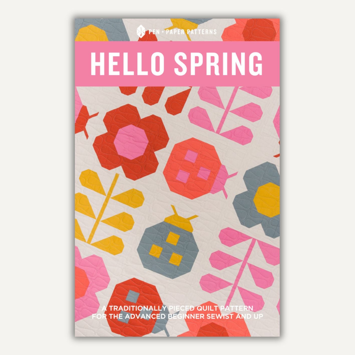 Hello Spring quilt pattern