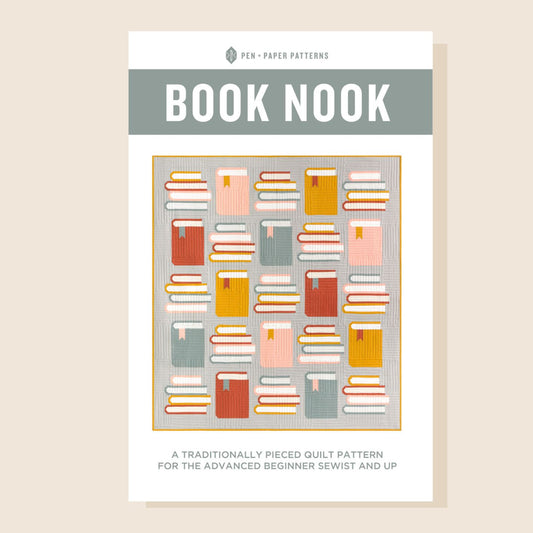 Book Nook quilt - paper pattern
