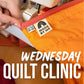 1:1 Quilt Clinic - May 13th (Wednesday)