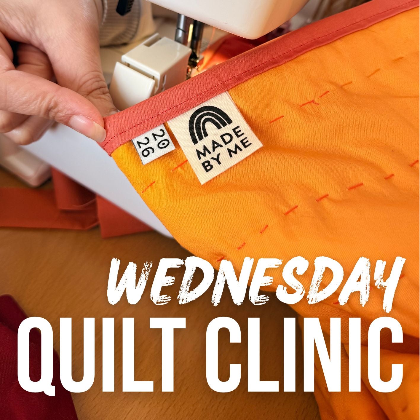 1:1 Quilt Clinic - May 13th (Wednesday)
