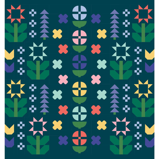 Garden Path BOM - Twilight Meadow bundle