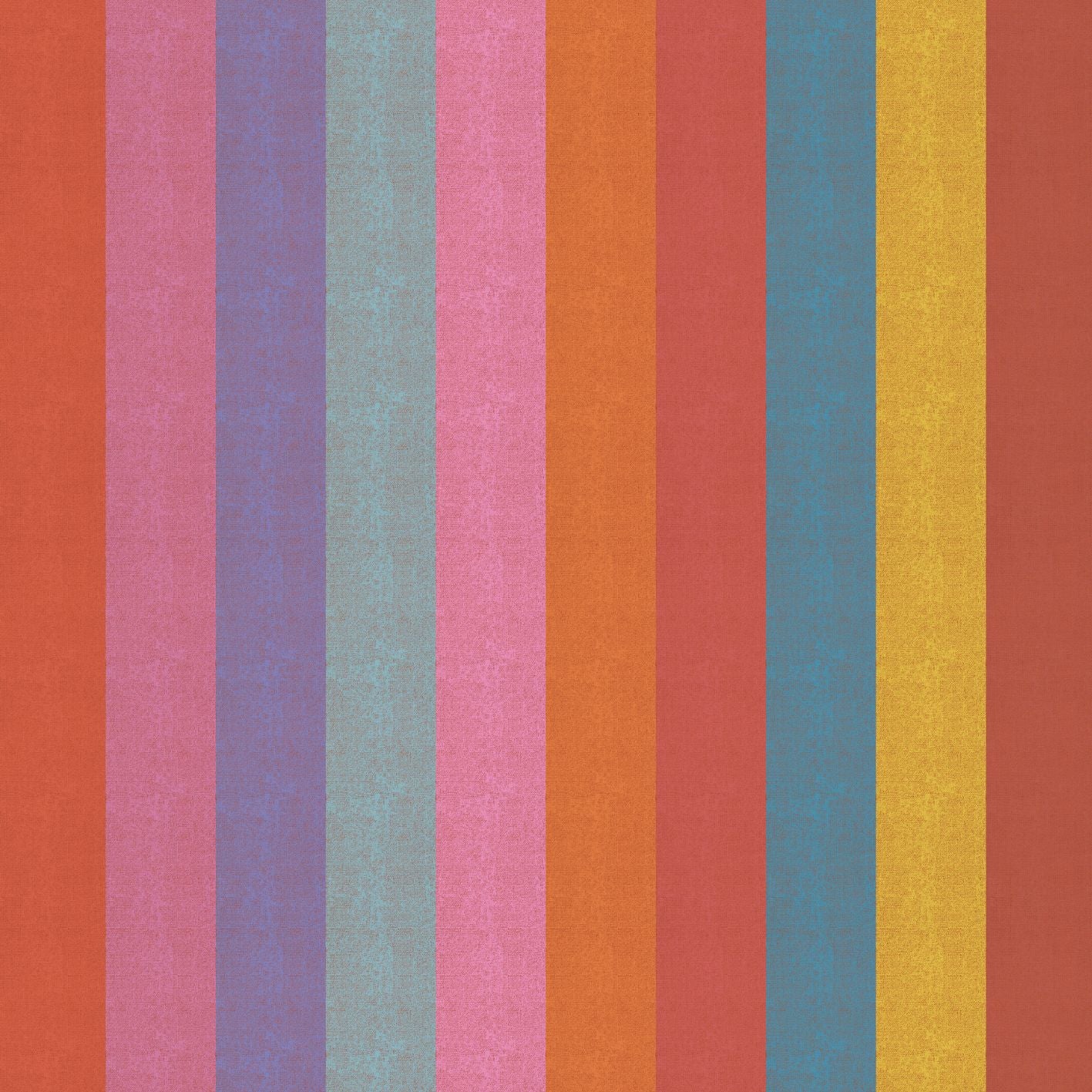 Warp & Weft Ooh Lucky Lucky Poolside Stripe Peony