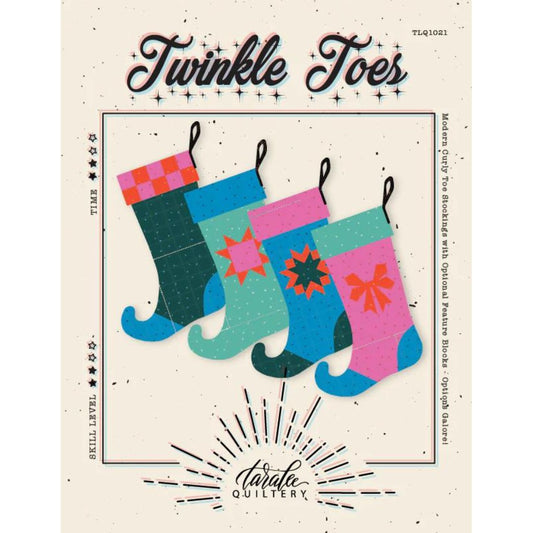 Twinkle Toes Christmas Quilted Stocking pattern