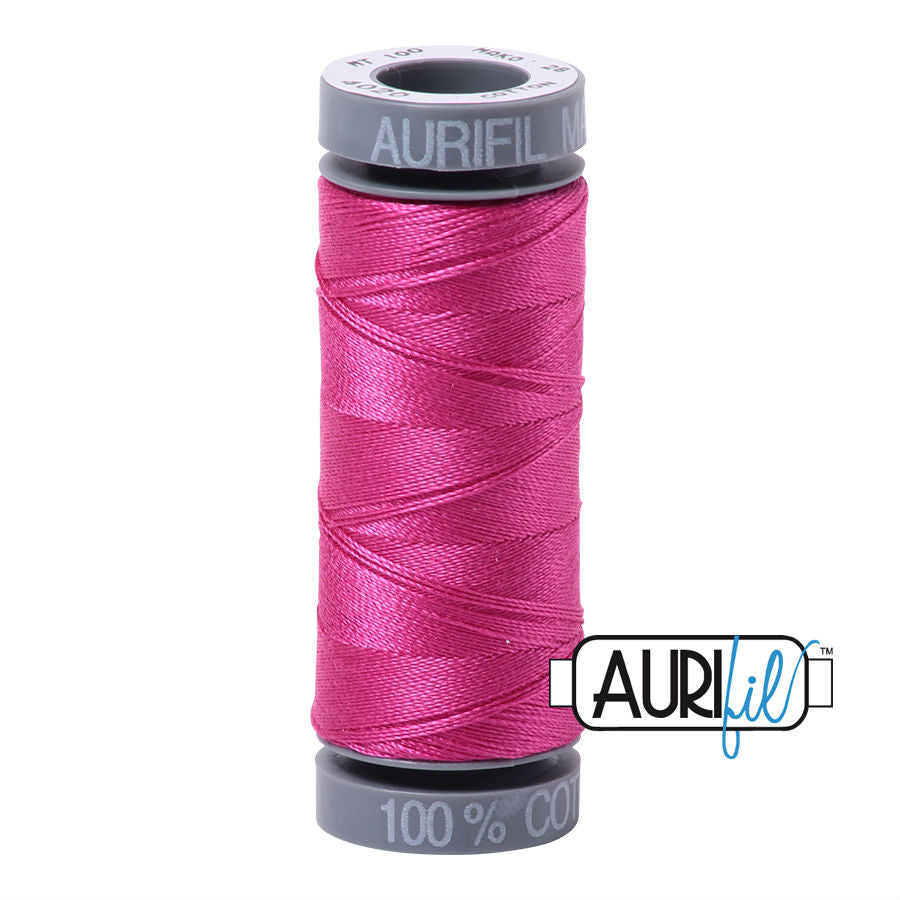 Aurifil 28w thread - Fuchsia 4020 Small Spool