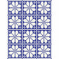 Knitted Blooms medium quilt bundle - Cobalt