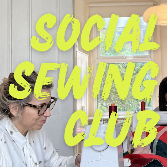 Social Sewing: Machine Sewing Session - May 13th (Wednesday)