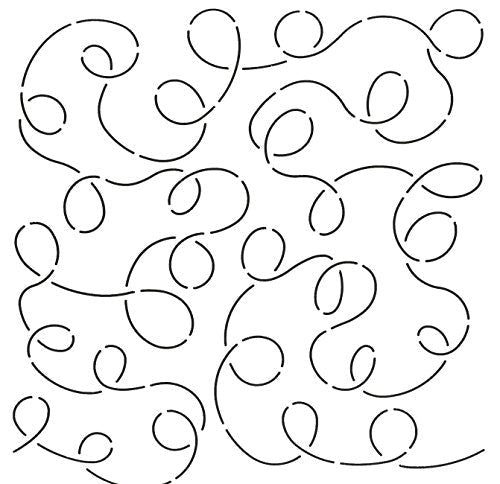 Loop Quilting Stencil - 11''