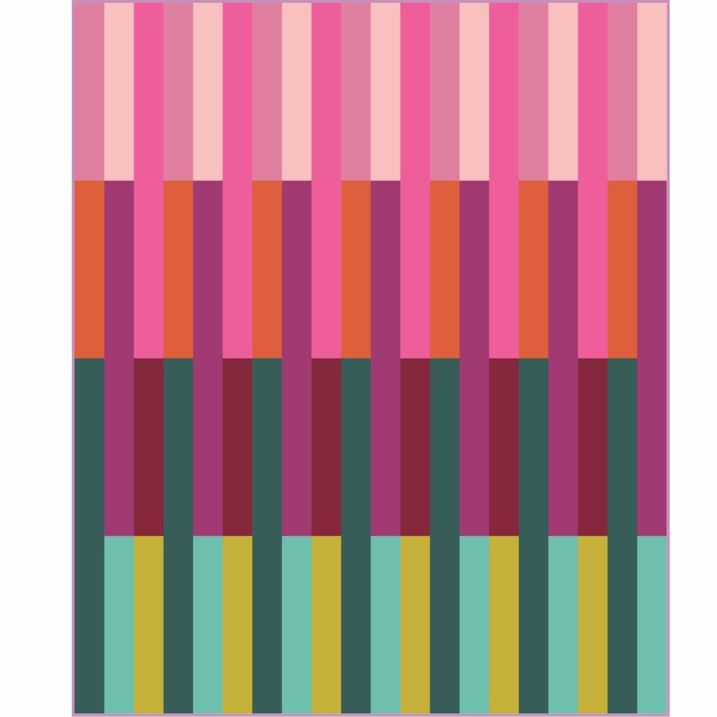 Birch Point quilt bundle - Christmas in Color