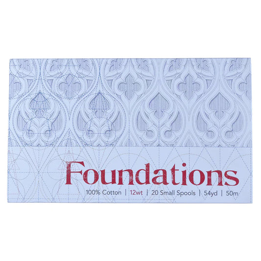 OCTOBER Aurifil Foundations 12wt Collection