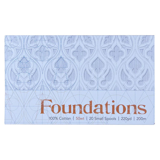 OCTOBER Aurifil Foundations 50wt Collection