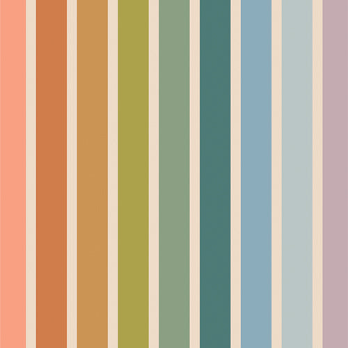 APRIL PRE-ORDER Slow Summer - Summer Stripe Canvas