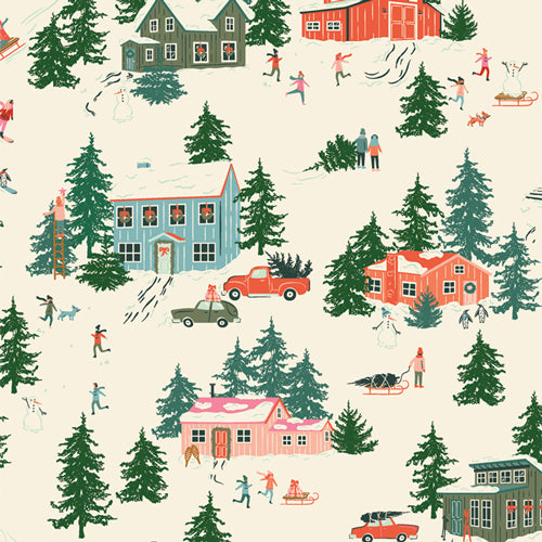 Christmas in the City Fat Quarter Bundle | Art Gallery Fabrics selling | Premium Quilting Cotton