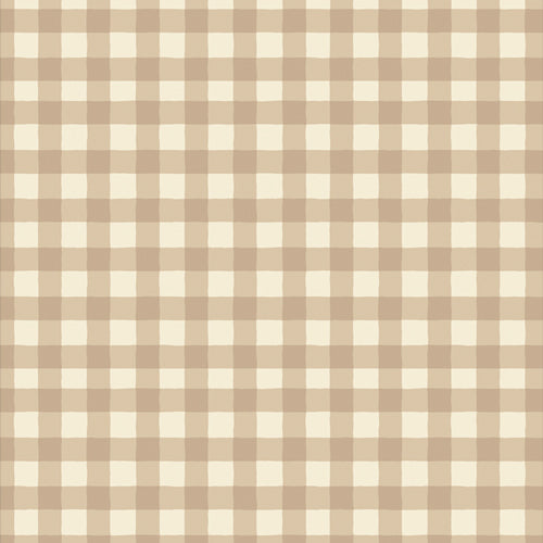 Small Plaid of My Dreams - Creme