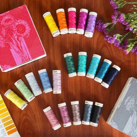 Indelible - Aurifil 8wt thread collection