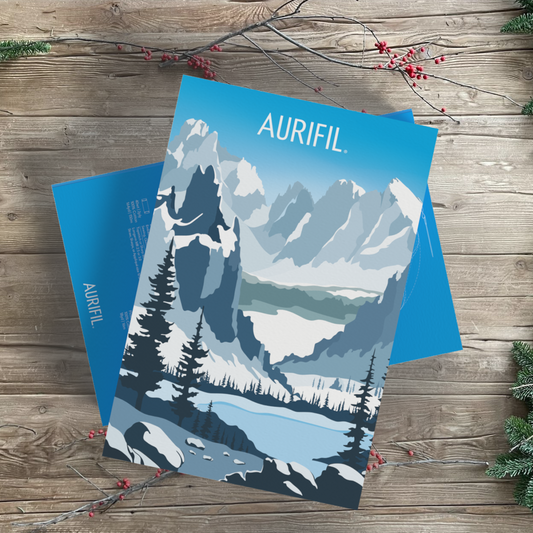 NOVEMBER Le Alpi - Aurifil 2024 Advent Calendar
