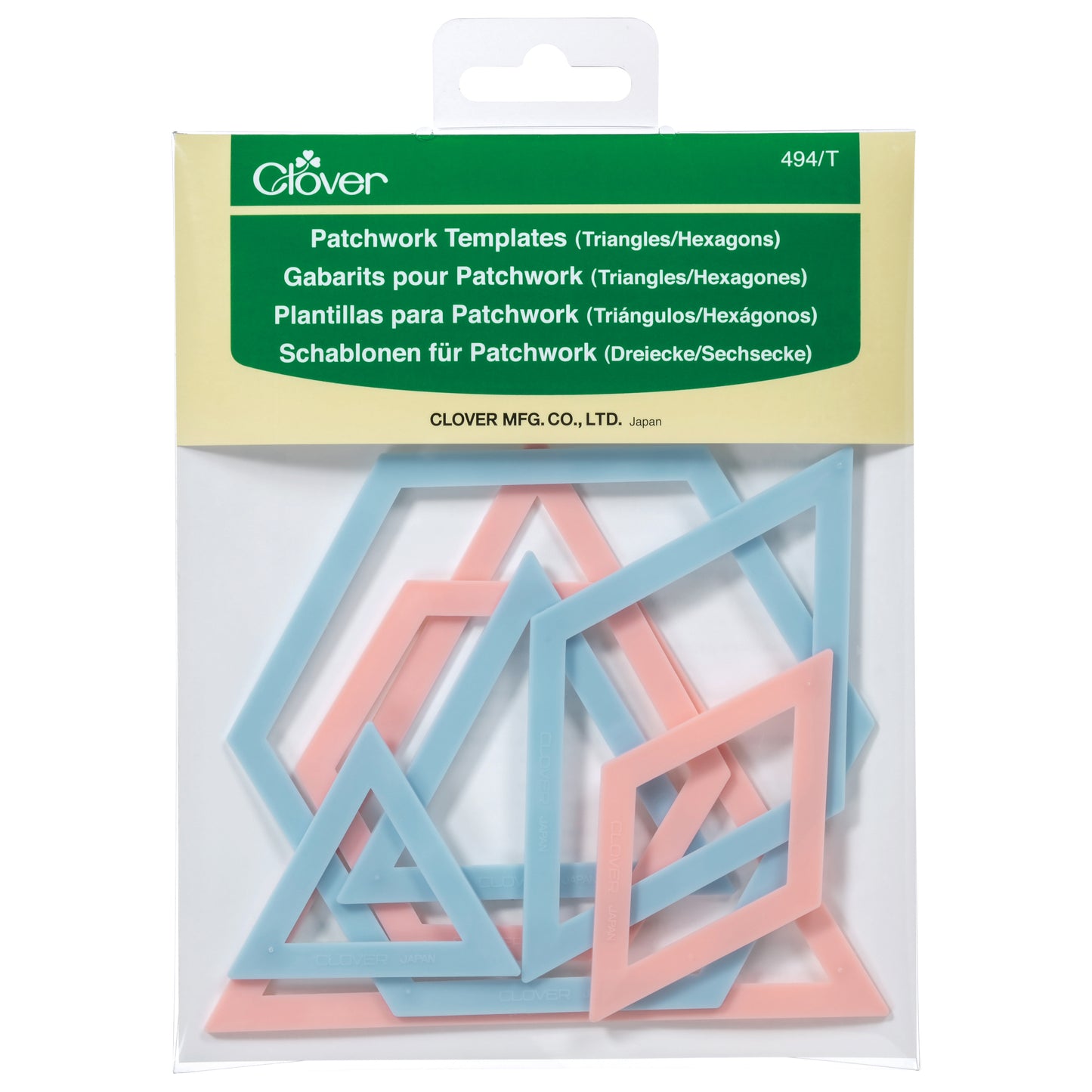 EPP templates - hexagons, diamonds, triangles