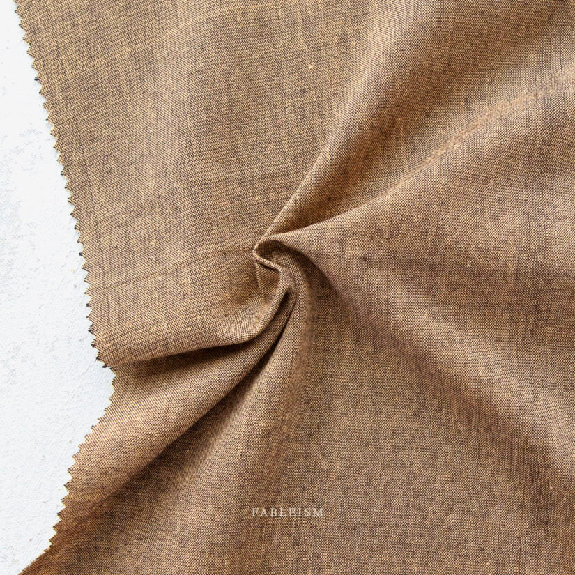 Nocturne Chambray - Sepia