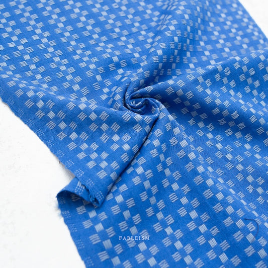 MAY Fine and Dandy - Bright Blue Basketweave