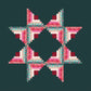 Skandi Star Quilt - Christmas in Color bundle