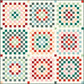 Granny Patch quilt bundle - Christmas in the Cabin Jingle all the Way