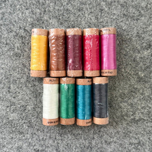 Christmas Blomma 80wt thread selection - Anna's bundle